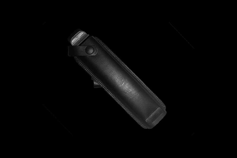 COMPLETE BLACK LEATHER SHEATH