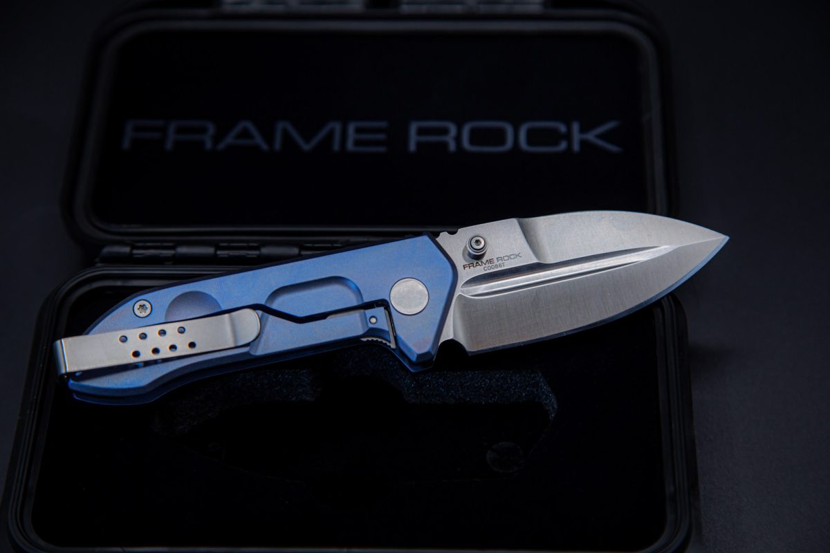 FRAME ROCK TITAN BLUE - SATIN