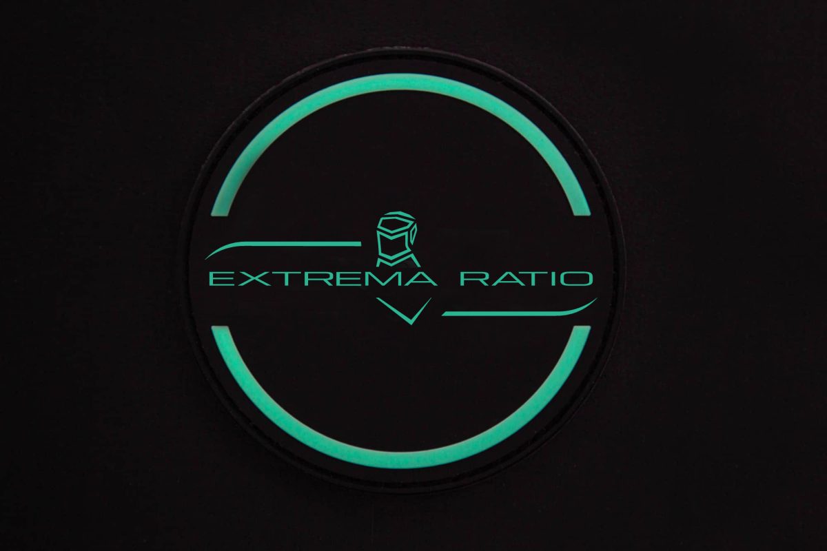 ROUND PATCH TPR 85Ø MM BLACK - LUMINESCENT