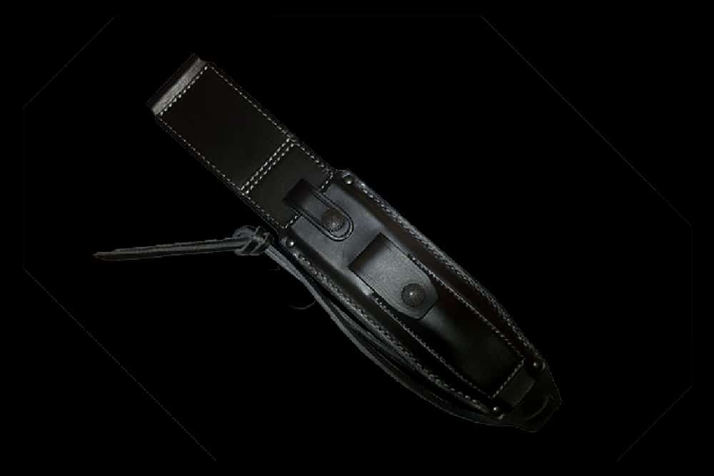 BLACK LEATHER SHEATH