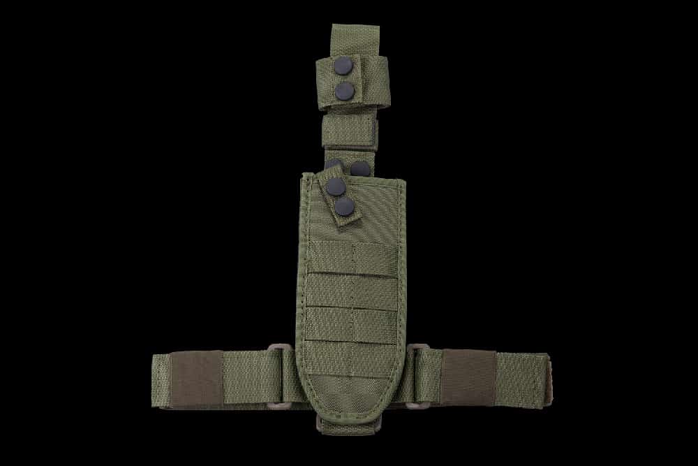 SURVIVAL CORDURA SHEATH GREEN FER08