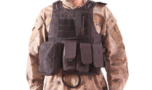 Load image into Gallery viewer, CHALECO PLATE CARRIER NEGRO DELTA TACTICS V07
