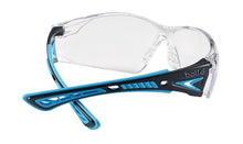 Load image into Gallery viewer, GAFAS BOLLE RUSH+ PC TRANSPARENTE CELESTE
